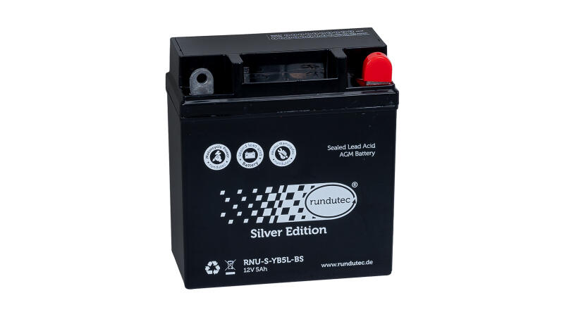 AGM-Batterie 12V 5,0 Ah für Simson S50, S51, S70, SR50, SR80, 28,08 €