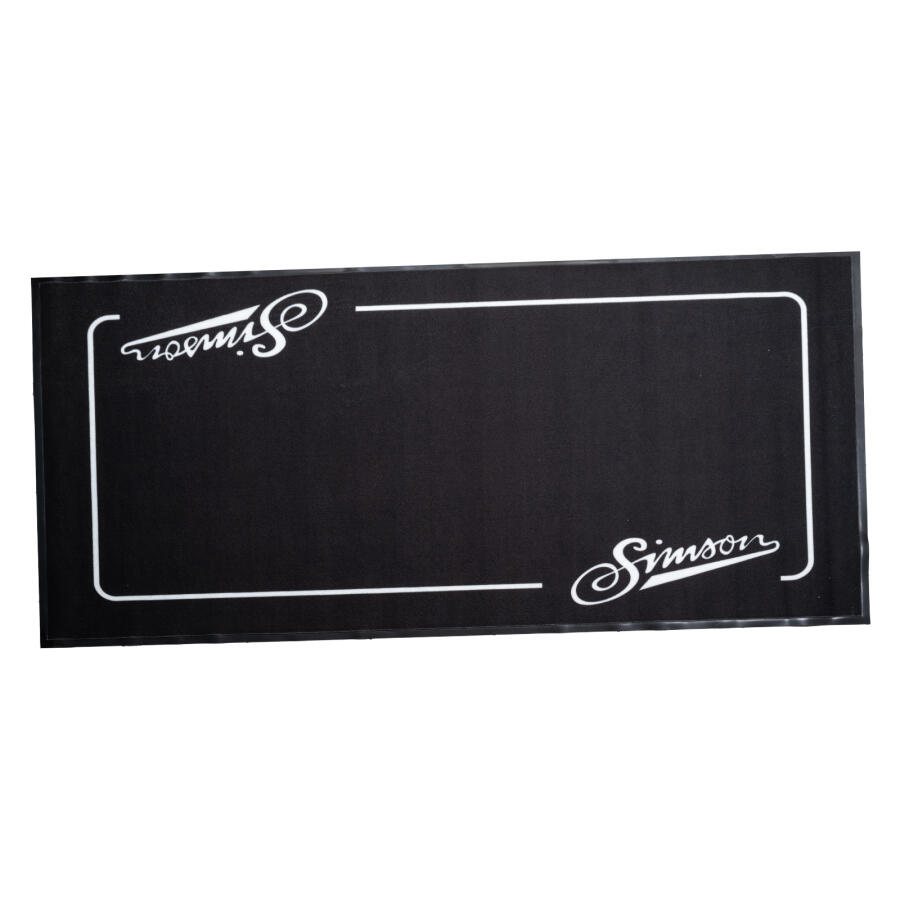 Simson Werkstattmatte schwarz, Größe: ca. 200x 103cm - Sausewind Shop