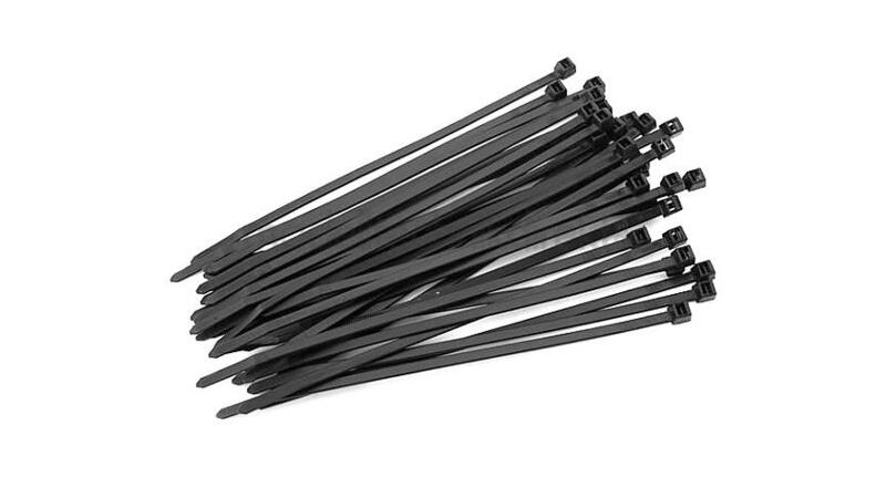 Kabelbinder schwarz 90 x 3