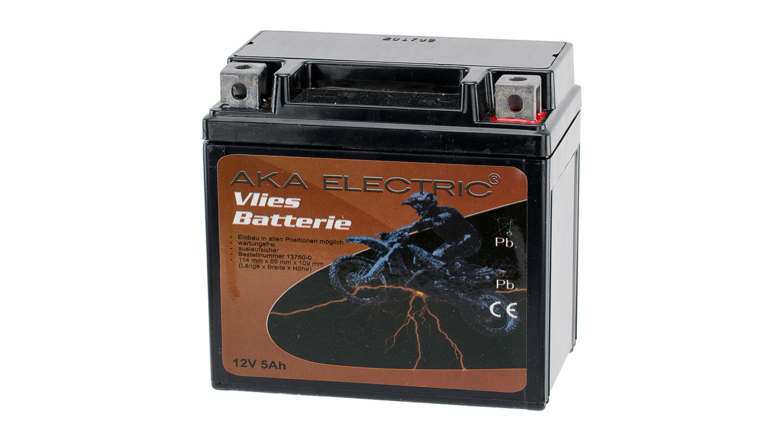 AKA Vlies-Batterie 12V 5Ah S50, S51, 32,79 €