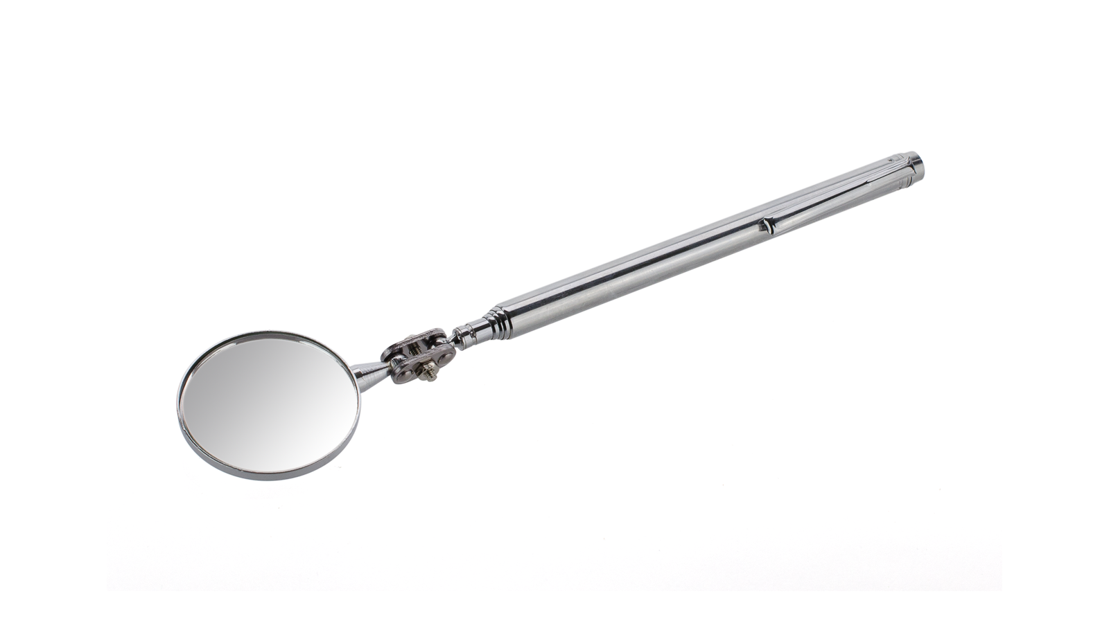 Teleskop-Inspektionsspiegel, runder Auto-Inspektionsspiegel, 50mm Edelstahl- Inspektionsspiegel für